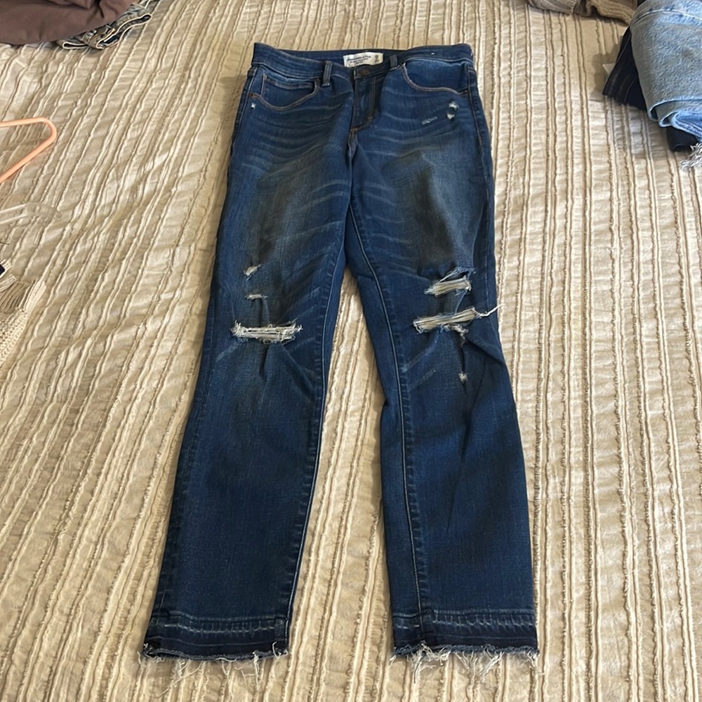 Abercrombie & Fitch Super Skinny High Rise, size 6L